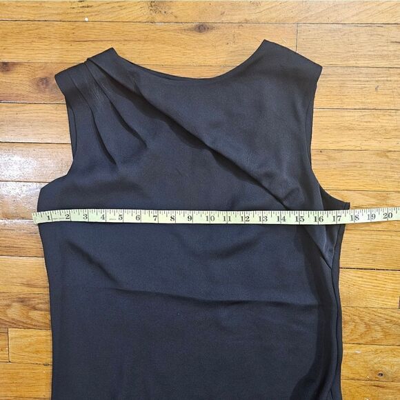 Karen Millen The Atelier Fringed Cutout Top In Black SIZE US 8 - Picture 10 of 12